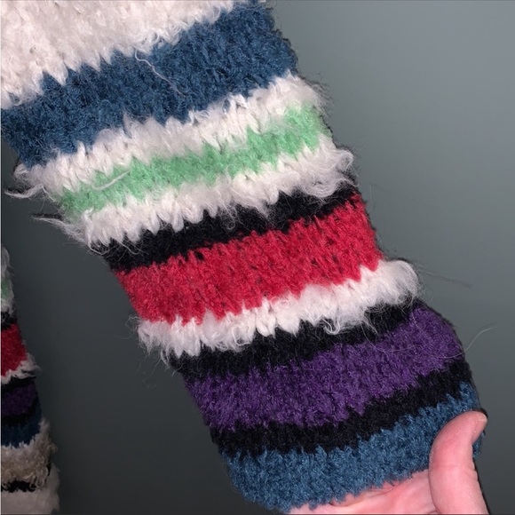 Free People Alpaca Wool Stripe Cardigan Sweater - Picture 6 of 9